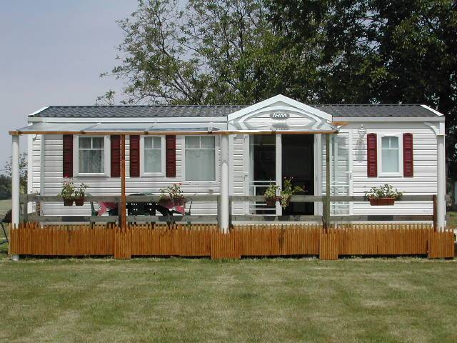mobil-home extérieur